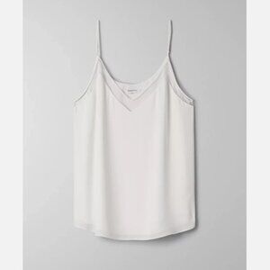 NWOT ARITZIA BABATON Galen Camisole Mesh Detail - XS - White